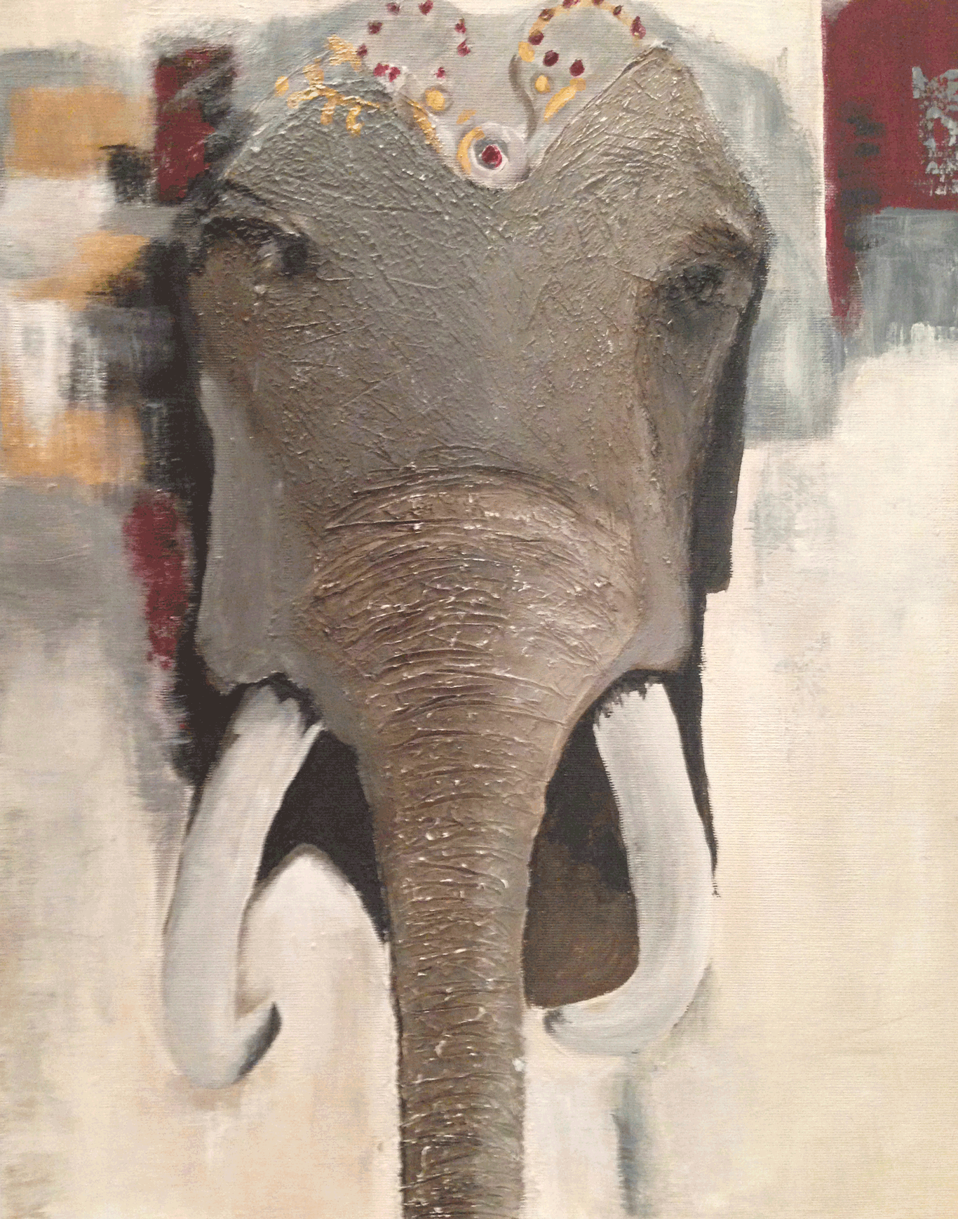 Tierbild „Nr. 26“ von Sandra Bucher
