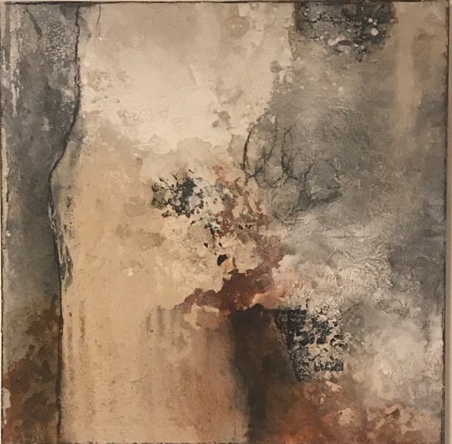 Abstraktes Gemälde „Nr. 38“ von Sandra Bucher